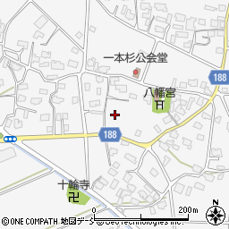 五泉安田線周辺の地図