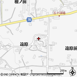 福島県福島市在庭坂遠原3周辺の地図