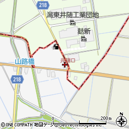 新潟県新潟市南区木滑785周辺の地図