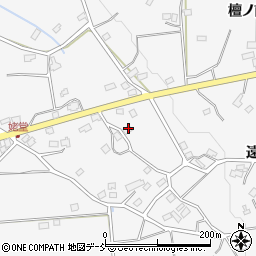 福島県福島市在庭坂石方原8周辺の地図