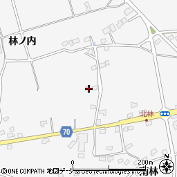 福島県福島市在庭坂林ノ内3-2周辺の地図
