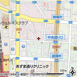 一心亭 福島分店周辺の地図