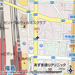 福島県　養豚協会周辺の地図