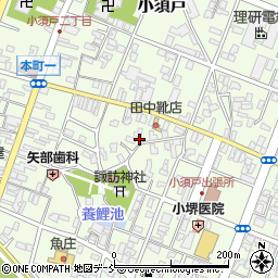 新潟県新潟市秋葉区小須戸51周辺の地図