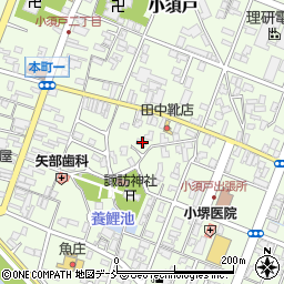 新潟県新潟市秋葉区小須戸51-1周辺の地図