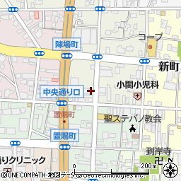 福島信用金庫総合相談センター周辺の地図