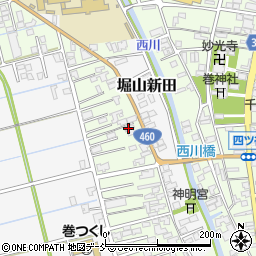 新潟県新潟市西蒲区巻乙1732周辺の地図
