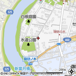 弁慶組周辺の地図