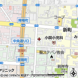 秋田比内地鶏と地酒 舘周辺の地図