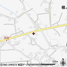 福島県福島市在庭坂石方原33周辺の地図