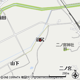 福島県相馬市赤木沼尻周辺の地図