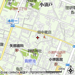 新潟県新潟市秋葉区小須戸51-12周辺の地図