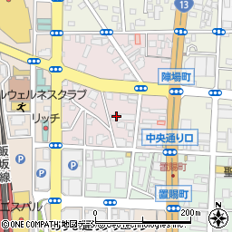 〒960-8032 福島県福島市陣場町の地図