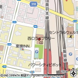 財団法人福島県生活衛生営業指導センター周辺の地図