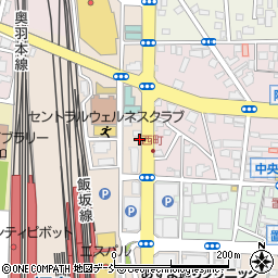 トヨタレンタリース福島福島駅前店周辺の地図