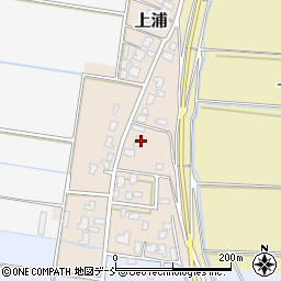 新潟県新潟市南区上浦207周辺の地図