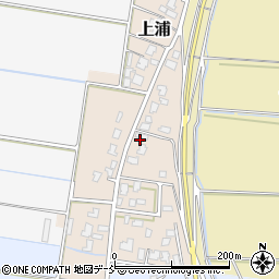 新潟県新潟市南区上浦206周辺の地図