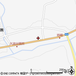 福島県福島市大波寺前周辺の地図
