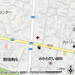 セブンイレブン福島野田町５丁目店周辺の地図