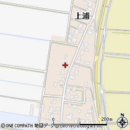 新潟県新潟市南区上浦20周辺の地図