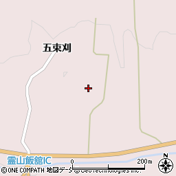 福島県伊達市霊山町石田五束刈周辺の地図