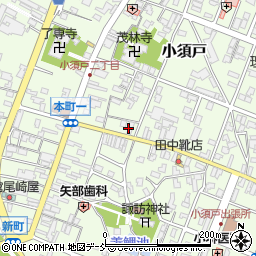 大光銀行小須戸支店周辺の地図