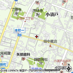 大光銀行小須戸支店周辺の地図