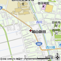 新潟県新潟市西蒲区巻乙1716周辺の地図