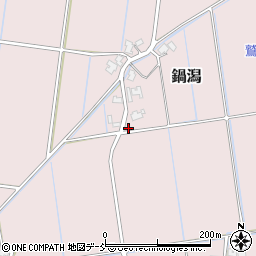 新潟県新潟市南区鍋潟1602周辺の地図