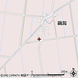 新潟県新潟市南区鍋潟1603周辺の地図
