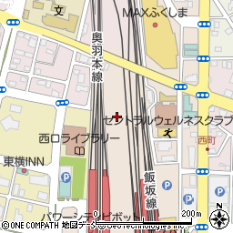 福島県福島市下谷地周辺の地図