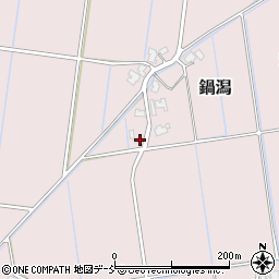 新潟県新潟市南区鍋潟1604周辺の地図