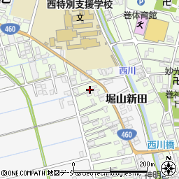 新潟県新潟市西蒲区巻乙1616周辺の地図