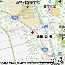新潟県新潟市西蒲区巻乙1707周辺の地図
