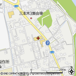 新潟トヨペット五泉店周辺の地図