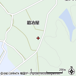 福島県伊達市霊山町下小国鍛冶屋周辺の地図