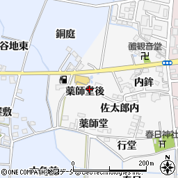 岩代家敷大王本店周辺の地図