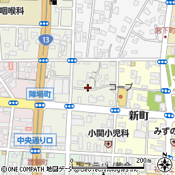 福島県福島市万世町3-34周辺の地図