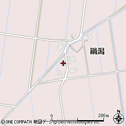 新潟県新潟市南区鍋潟1623周辺の地図