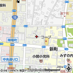福島県福島市万世町3-32周辺の地図