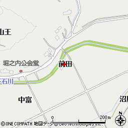 福島県相馬市赤木（前田）周辺の地図