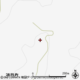 福島県福島市大波通草作81-2周辺の地図