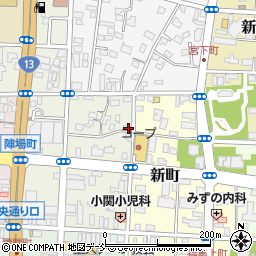 福島県福島市万世町3-26周辺の地図