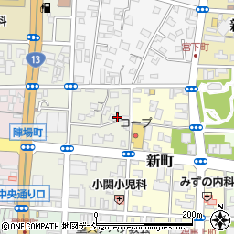 福島県福島市万世町3-29周辺の地図