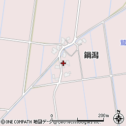 新潟県新潟市南区鍋潟1018周辺の地図