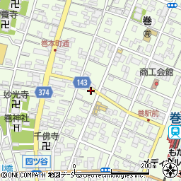 ＴＡＫＩ巻駅前店周辺の地図