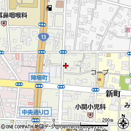 福島県福島市万世町3-3周辺の地図