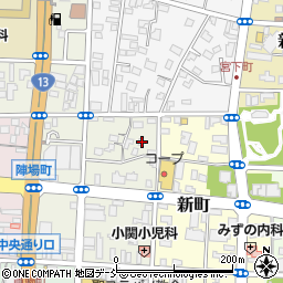 福島県福島市万世町3-25周辺の地図