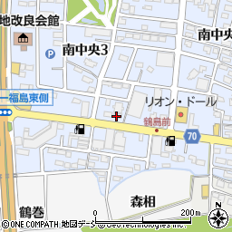 養老乃瀧 田じるし福島西部店周辺の地図