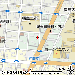 株式会社アンビックスアパマンショップ福島東店周辺の地図